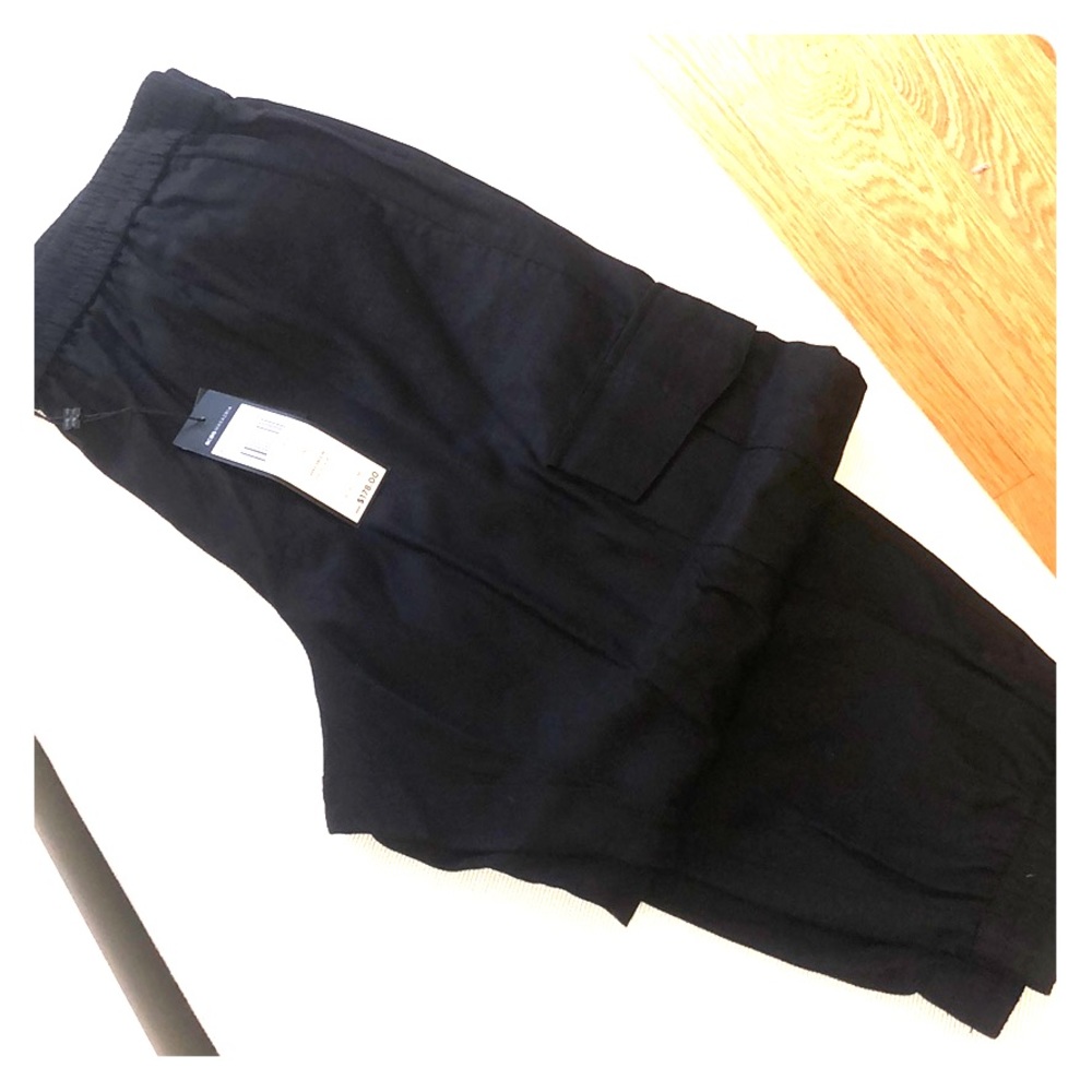 BCBGMaxAzria Black Cian Jogger Pants